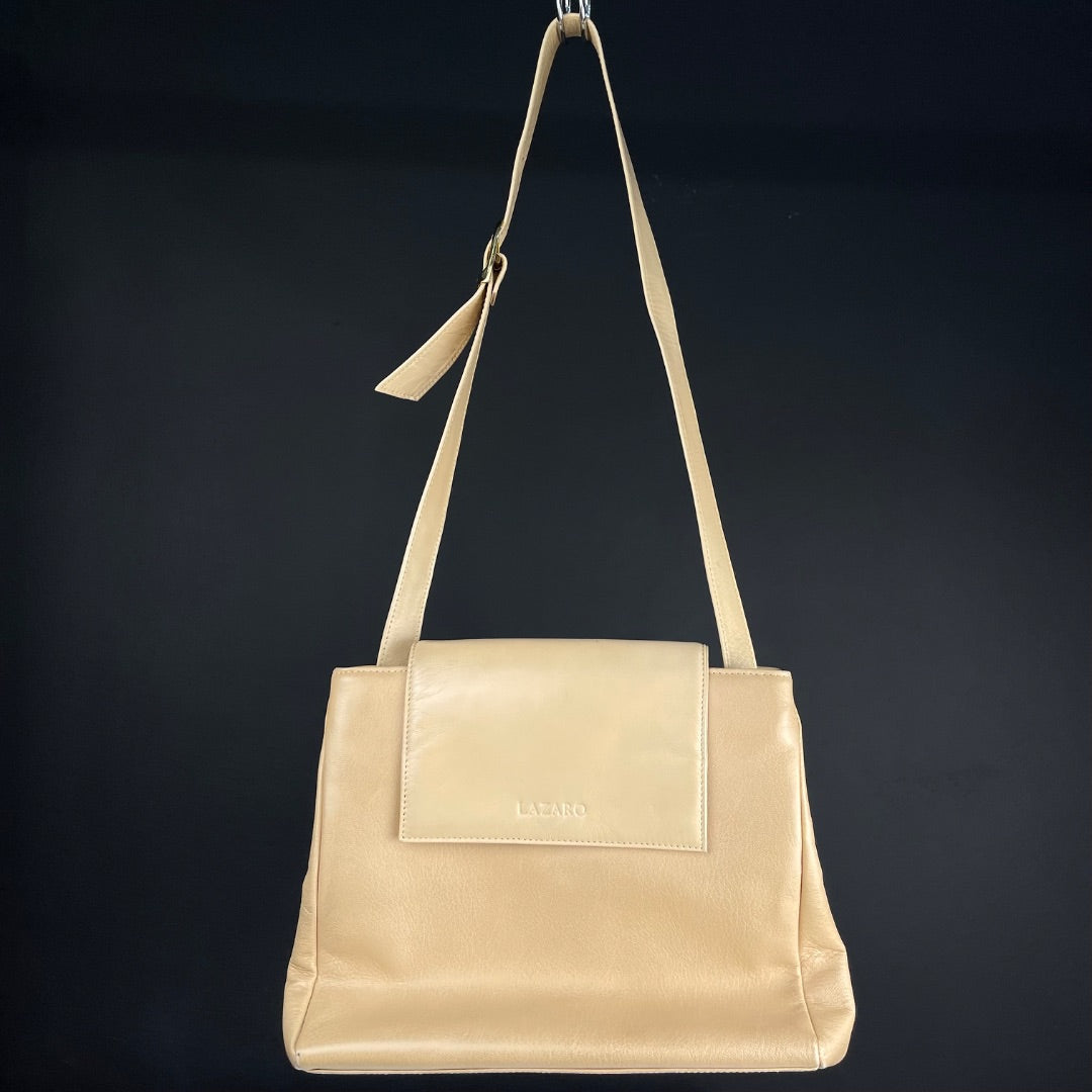 LAZARO Cartera Beige Talle Unico