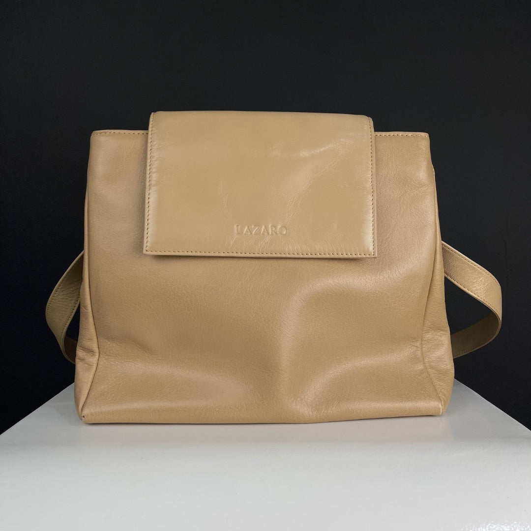 LAZARO Cartera Beige Talle Unico