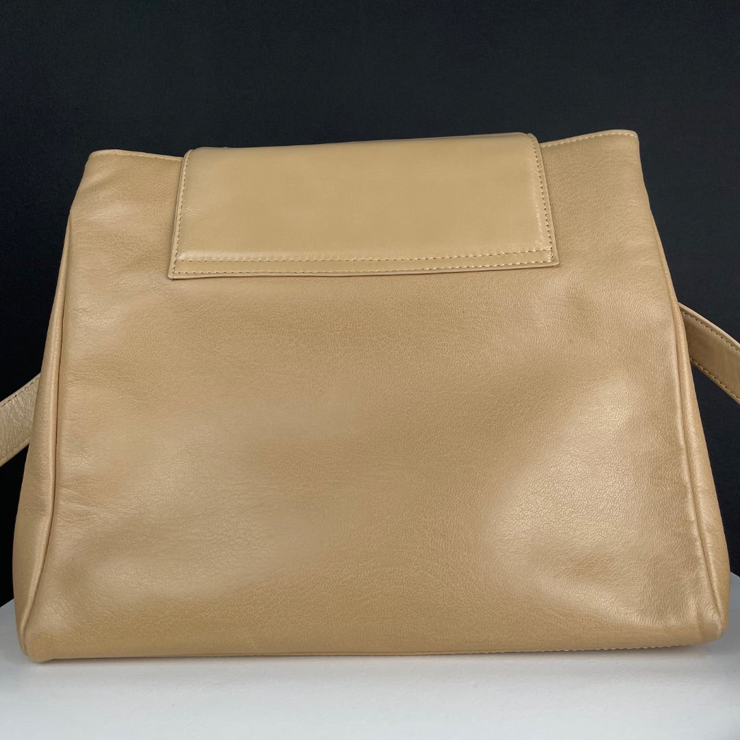 LAZARO Cartera Beige Talle Unico