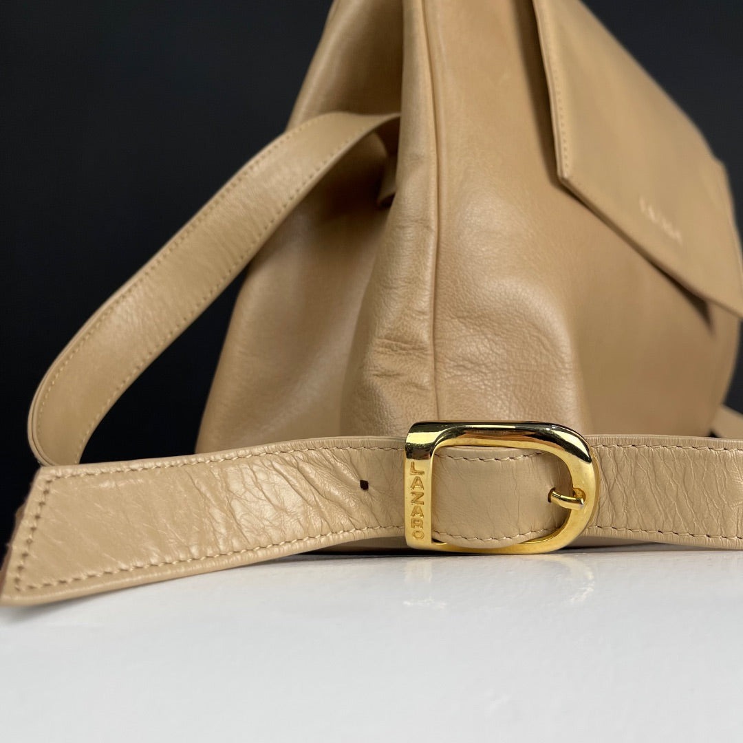 LAZARO Cartera Beige Talle Unico