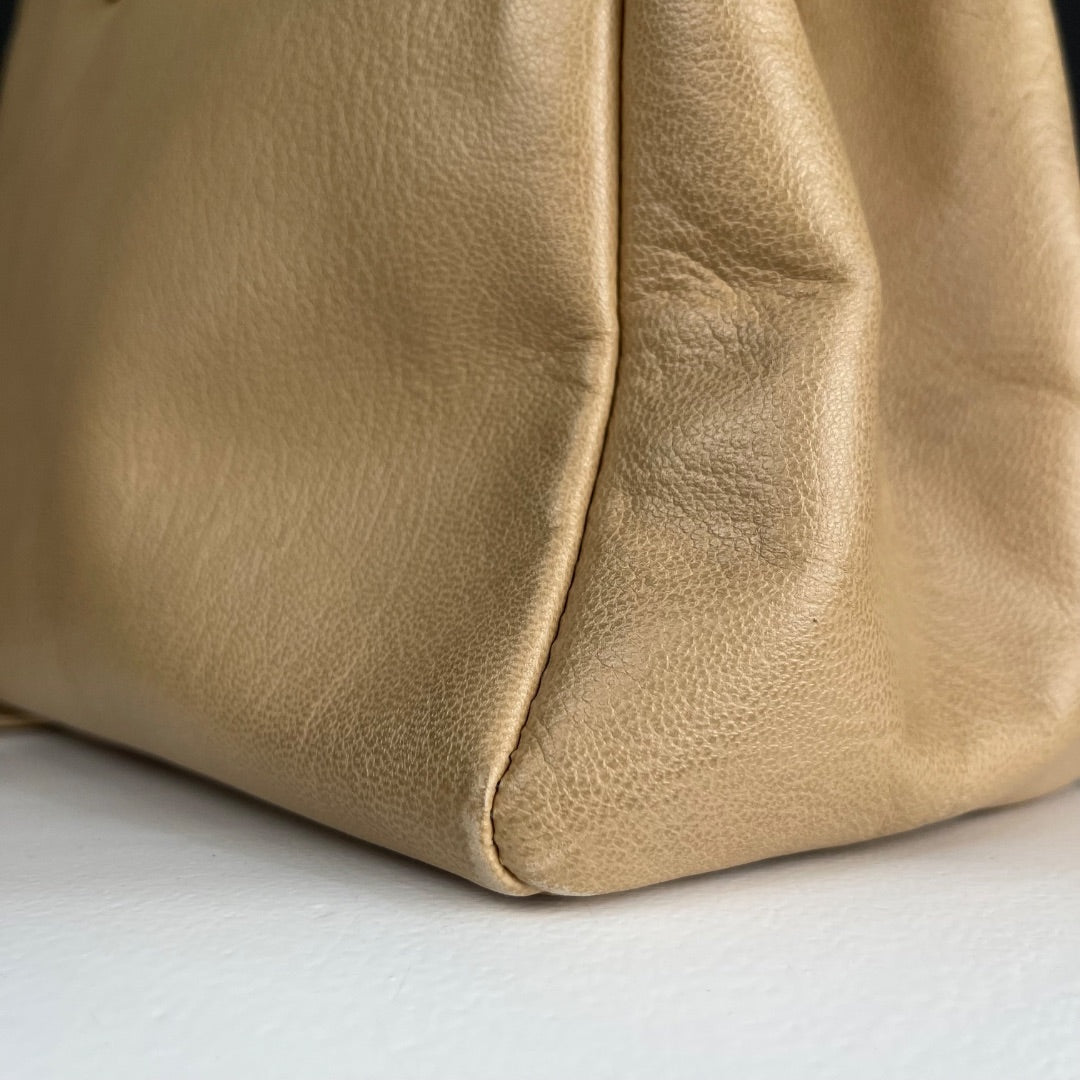 LAZARO Cartera Beige Talle Unico