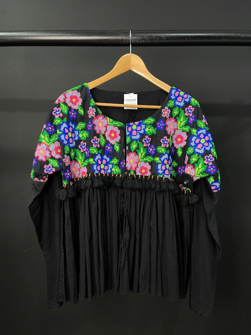 SIN MARCA  Saco  Negro  Talle L