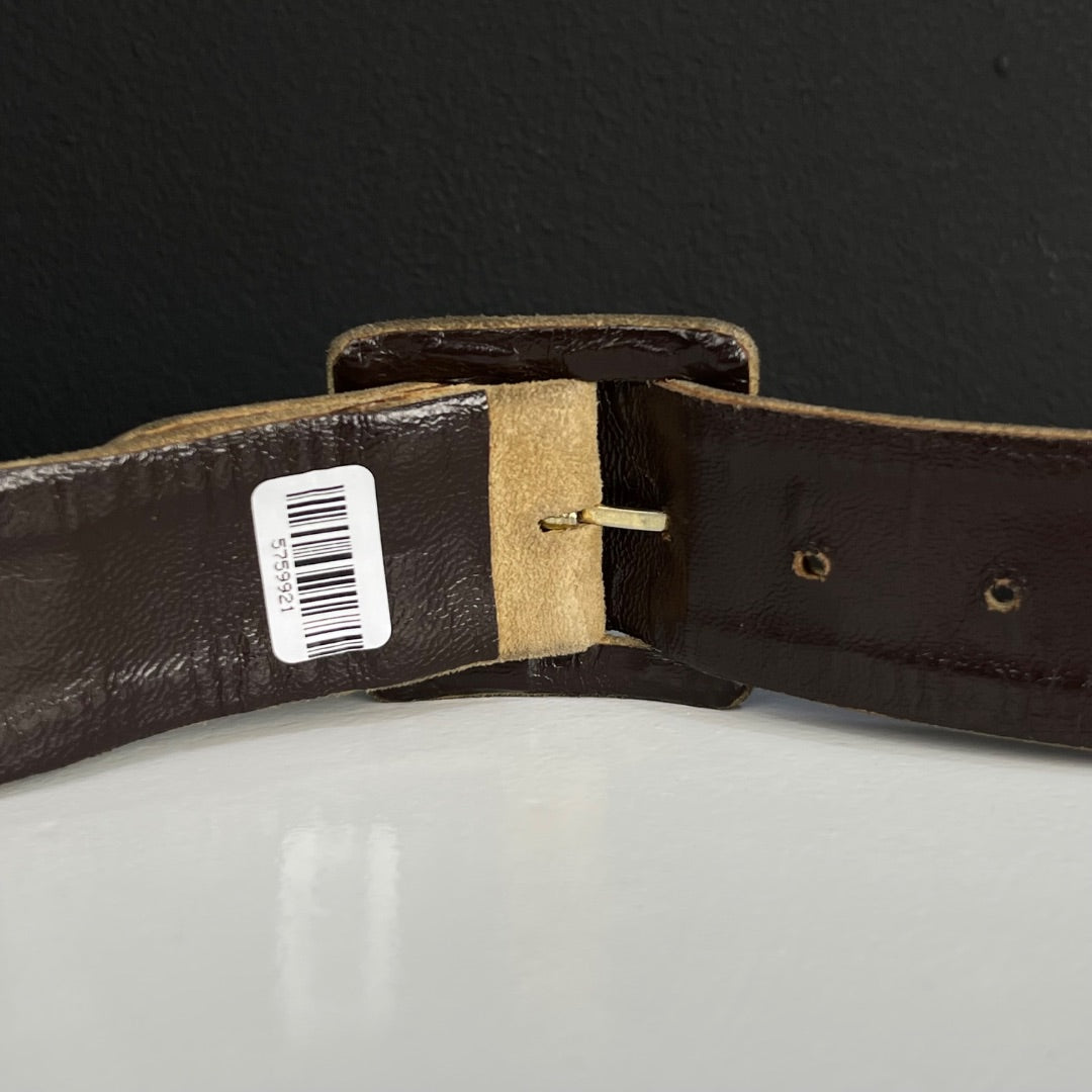 SIN MARCA Cinturon Otro Marron Talle Unico