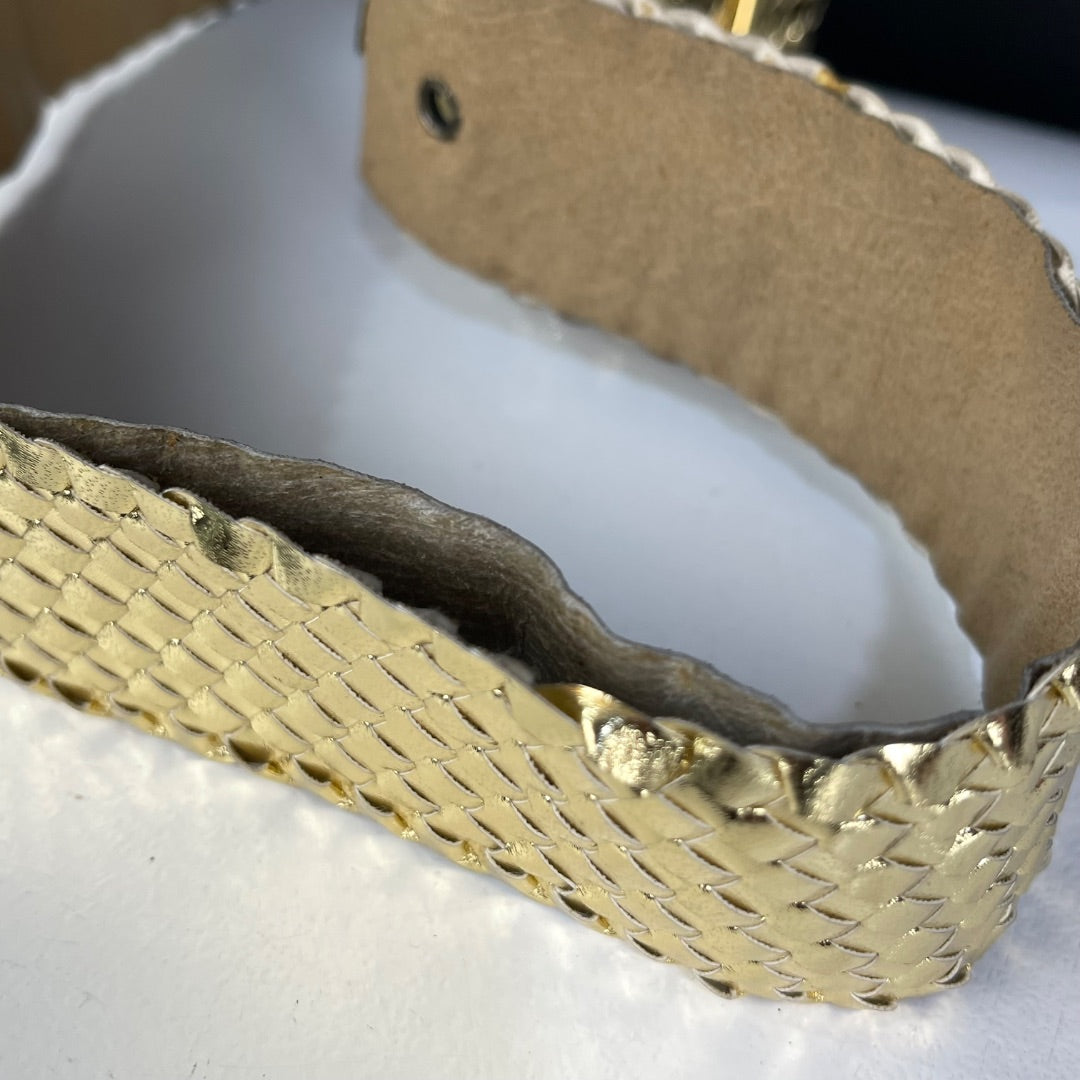 SIN MARCA Cinturon Otro Dorado Talle Unico