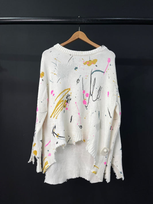 ZARA Sweater Varios  Estampado Talle S