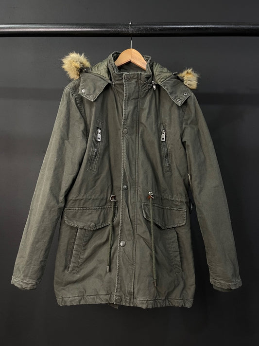 HANG LOOSE Campera Verde Talle M