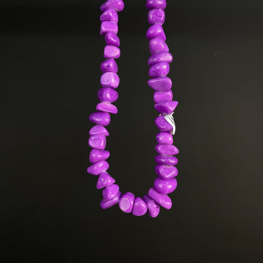 SIN MARCA Collar Violeta Talle Unico