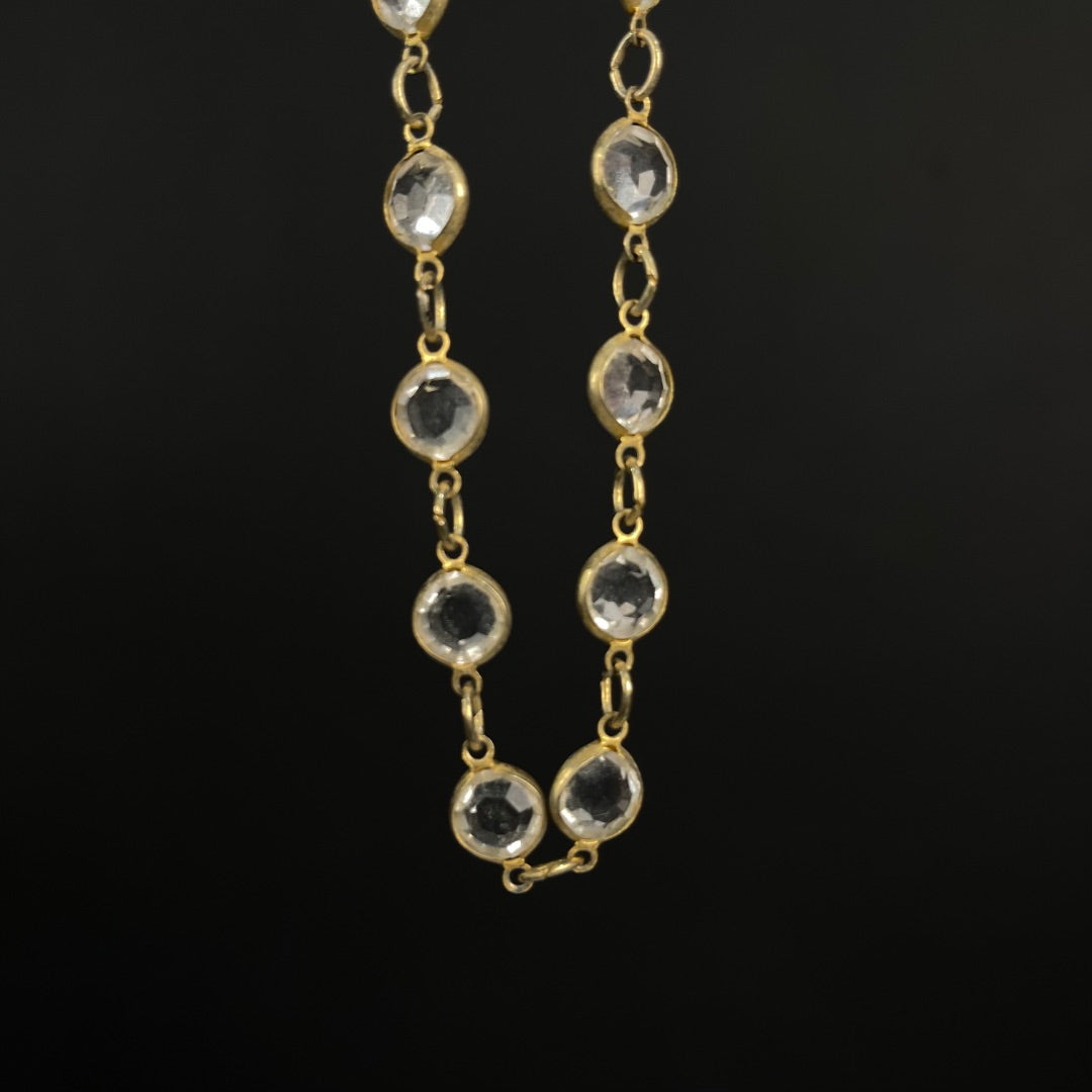 SIN MARCA Collar Dorado Talle Unico