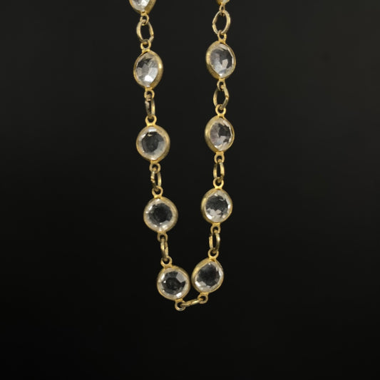 SIN MARCA Collar Dorado Talle Unico