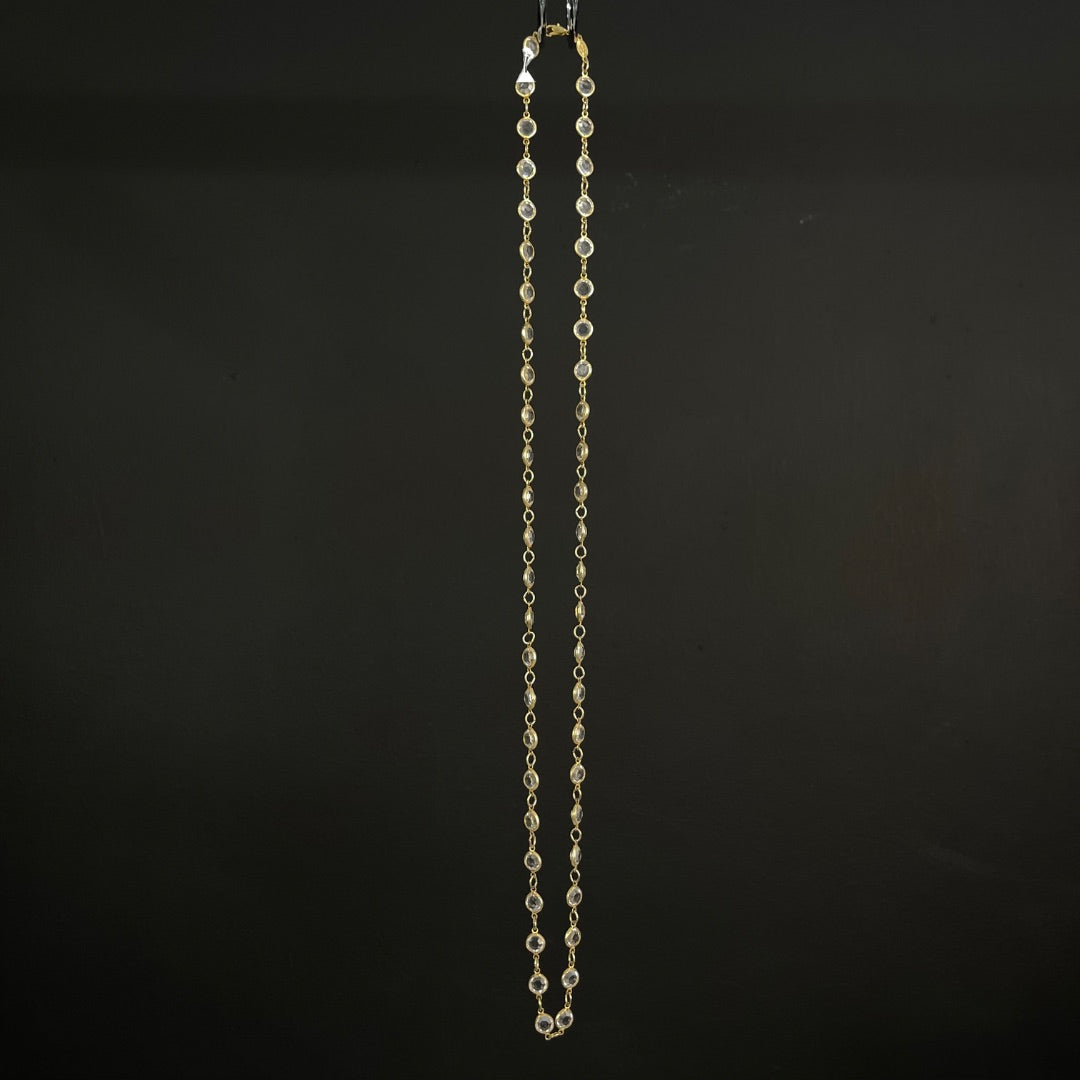 SIN MARCA Collar Dorado Talle Unico