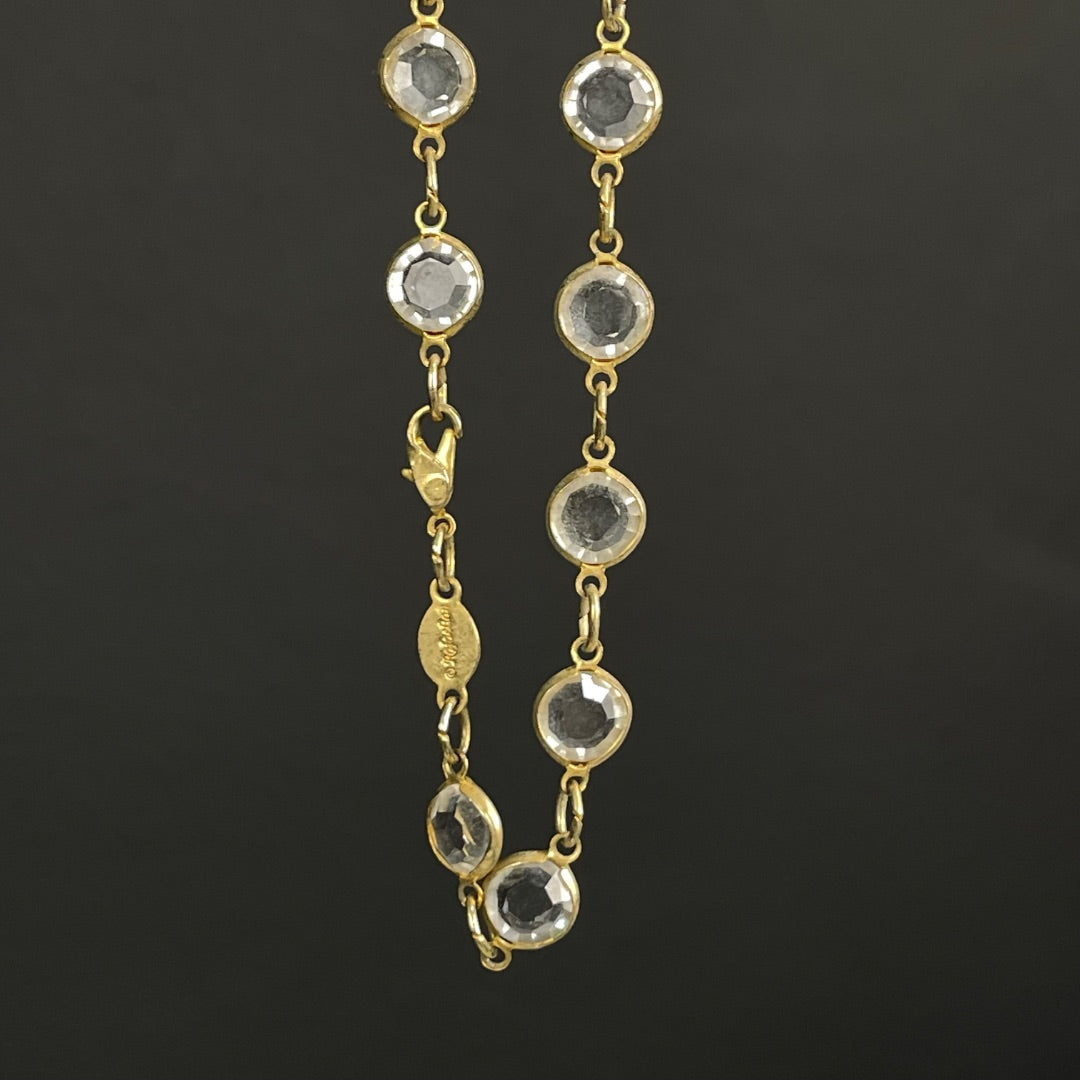 SIN MARCA Collar Dorado Talle Unico