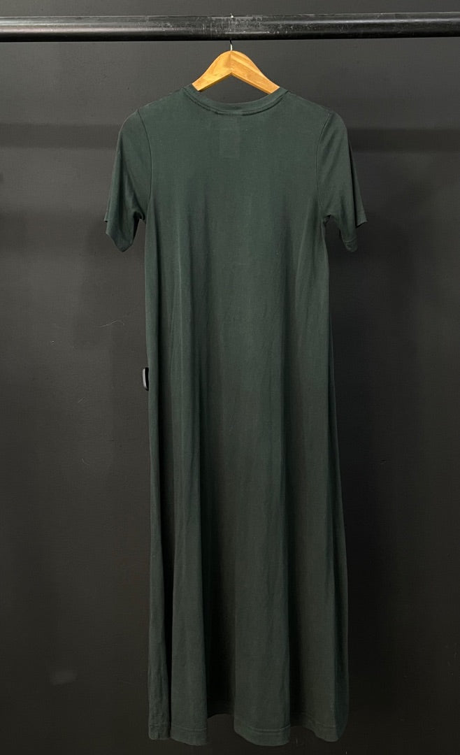 WEEKDAY Vestido Manga Corta Gris Talle S