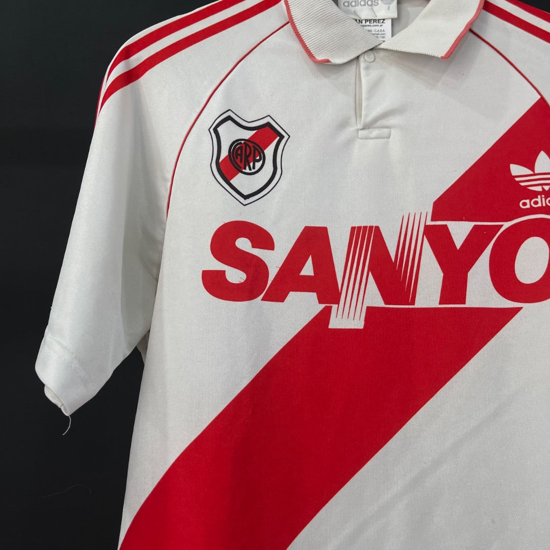 ADIDAS Remera Deportiva Blanco Talle 2