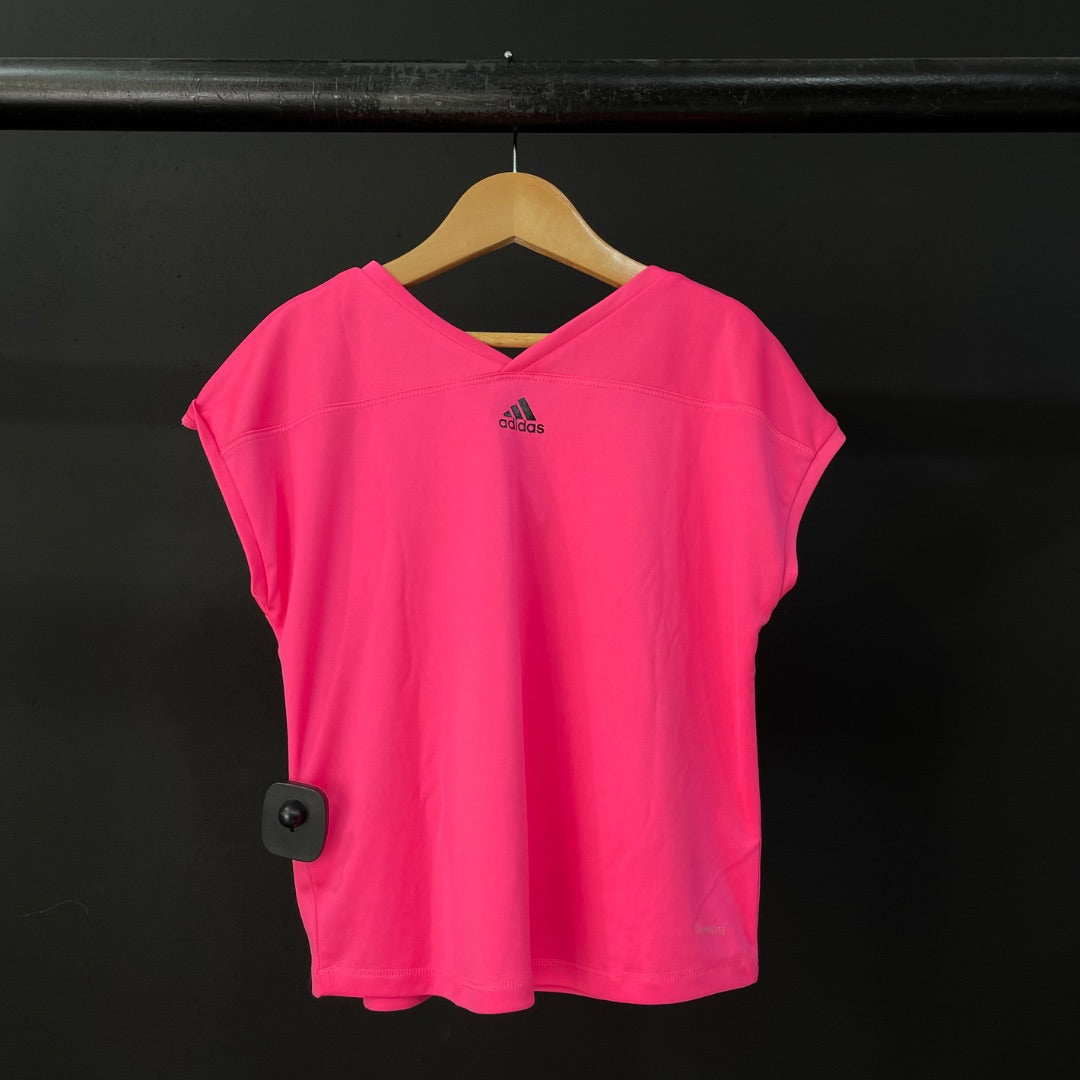 ADIDAS Remera Deportiva Fucsia Talle S
