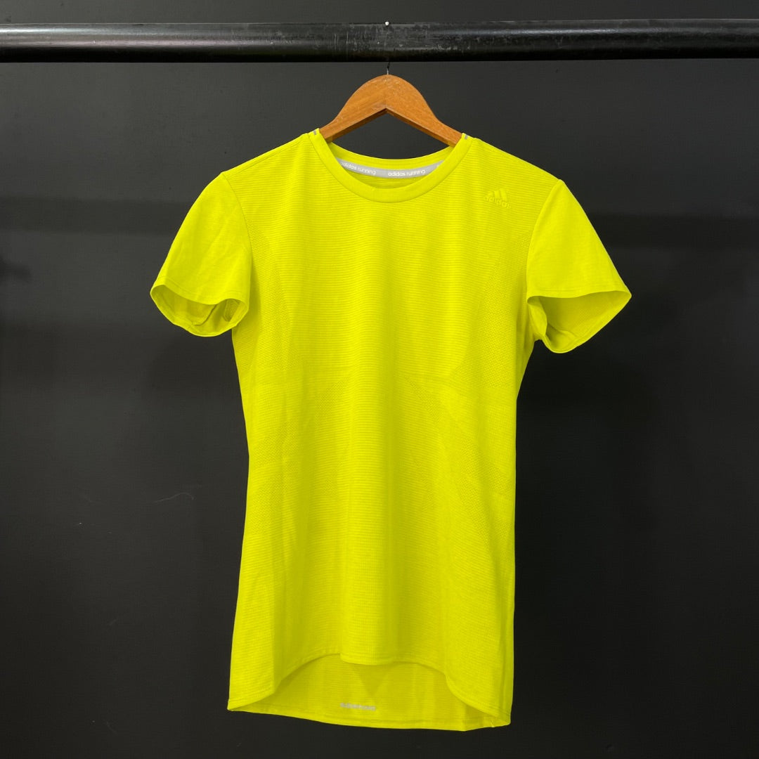 ADIDAS Remera Deportiva Verde Talle S