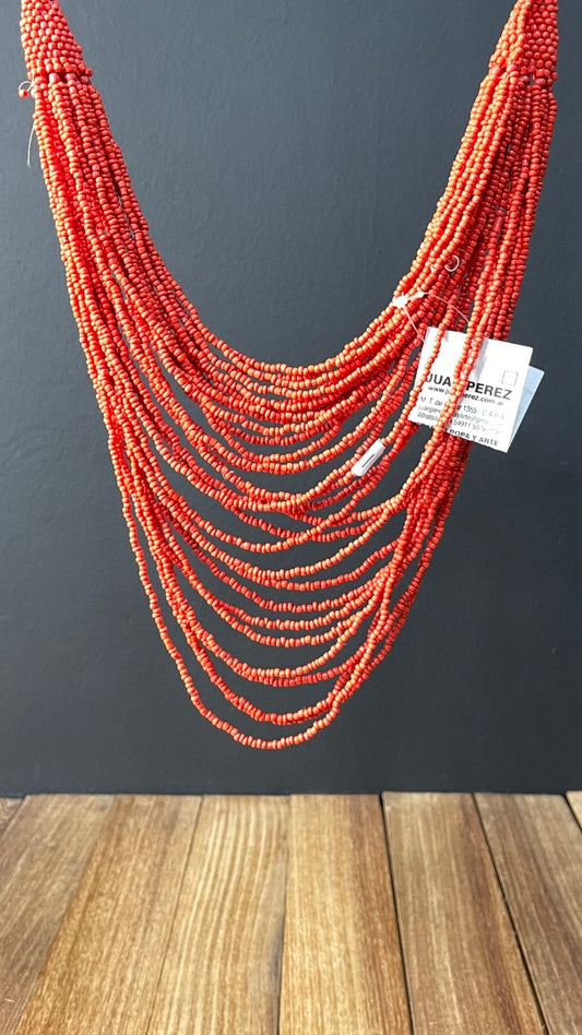 SIN MARCA  Collar  Rojo  Talle Unico