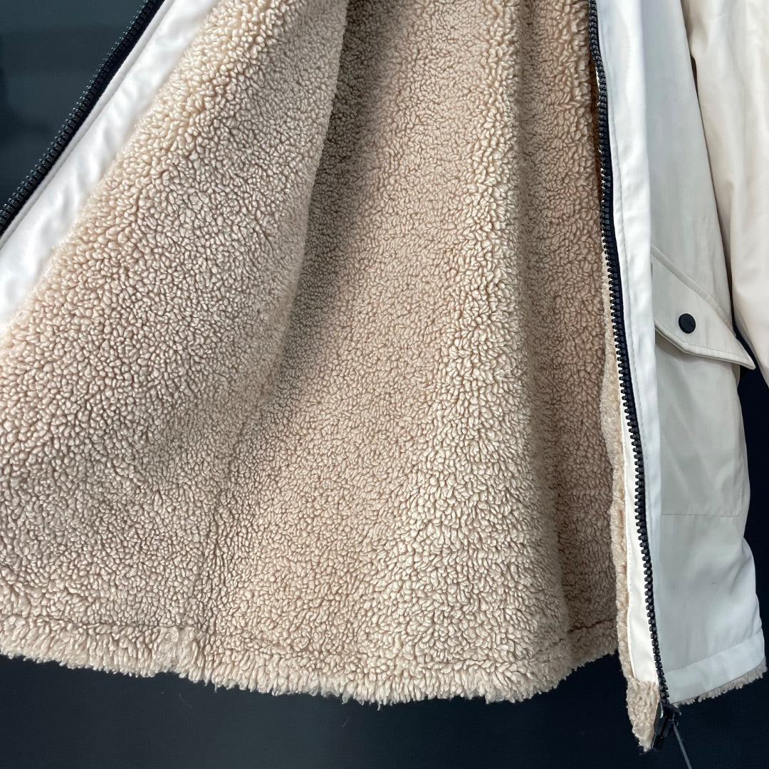 ZARA Campera Beige Talle 9