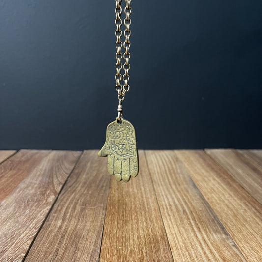 SIN MARCA  Collar  Dorado  Talle Unico