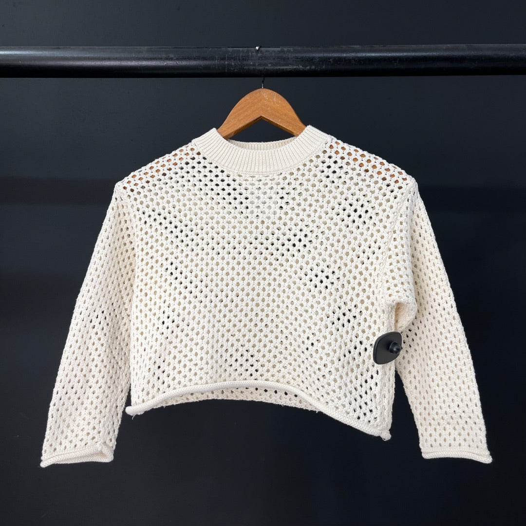 ZARA Sweater Beige Talle 9