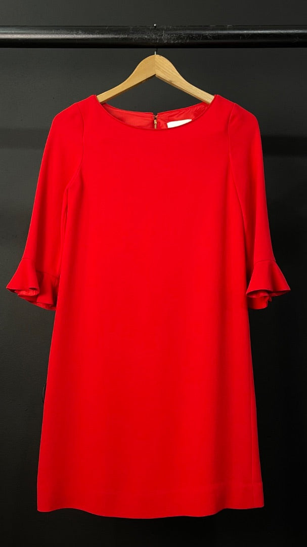 KATE SPADE  Vestido Manga Larga  Color Rojo  Talle S