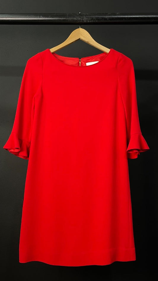 KATE SPADE  Vestido Manga Larga  Color Rojo  Talle S