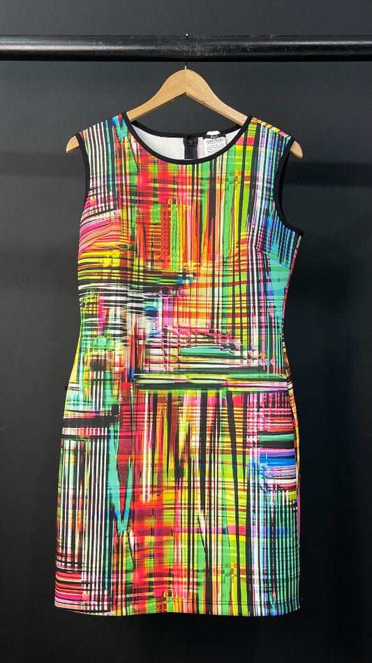 MILANO Vestido Sin Manga  Varios  Estampado  Talle M