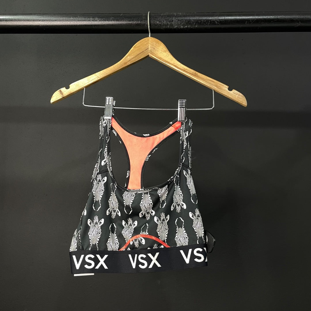 VICTORIA SECRET  Top Deportivo  Varios Blanco Y Negro  Talle M