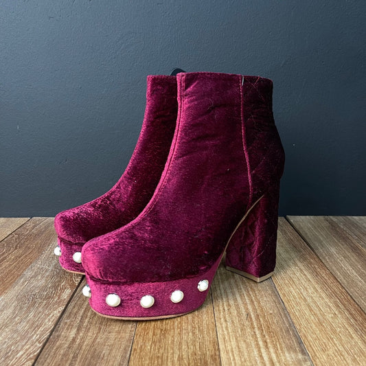 VALDEZ Bota Corta Bordeaux Talle 37