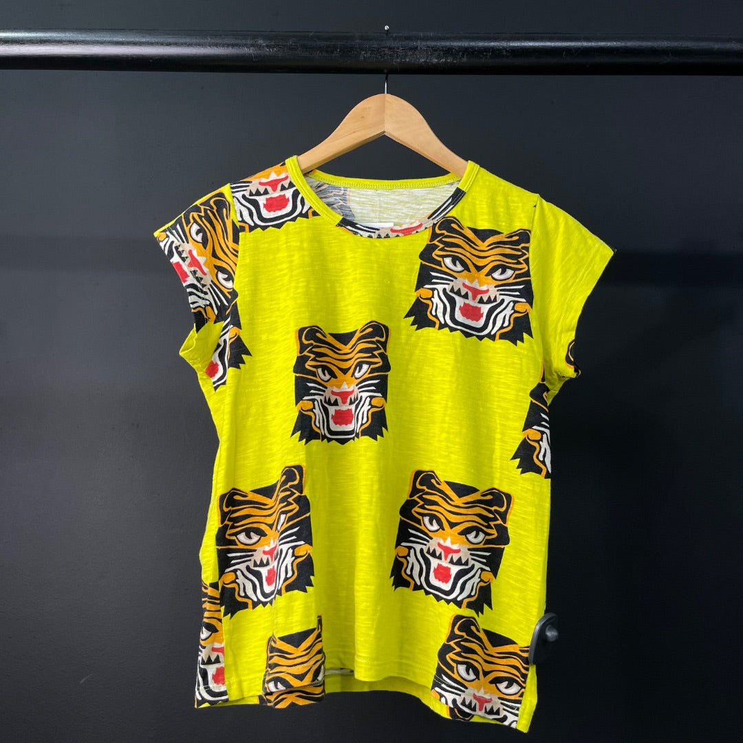 JAZMIN CHEBAR Remera Amarillo Talle 28