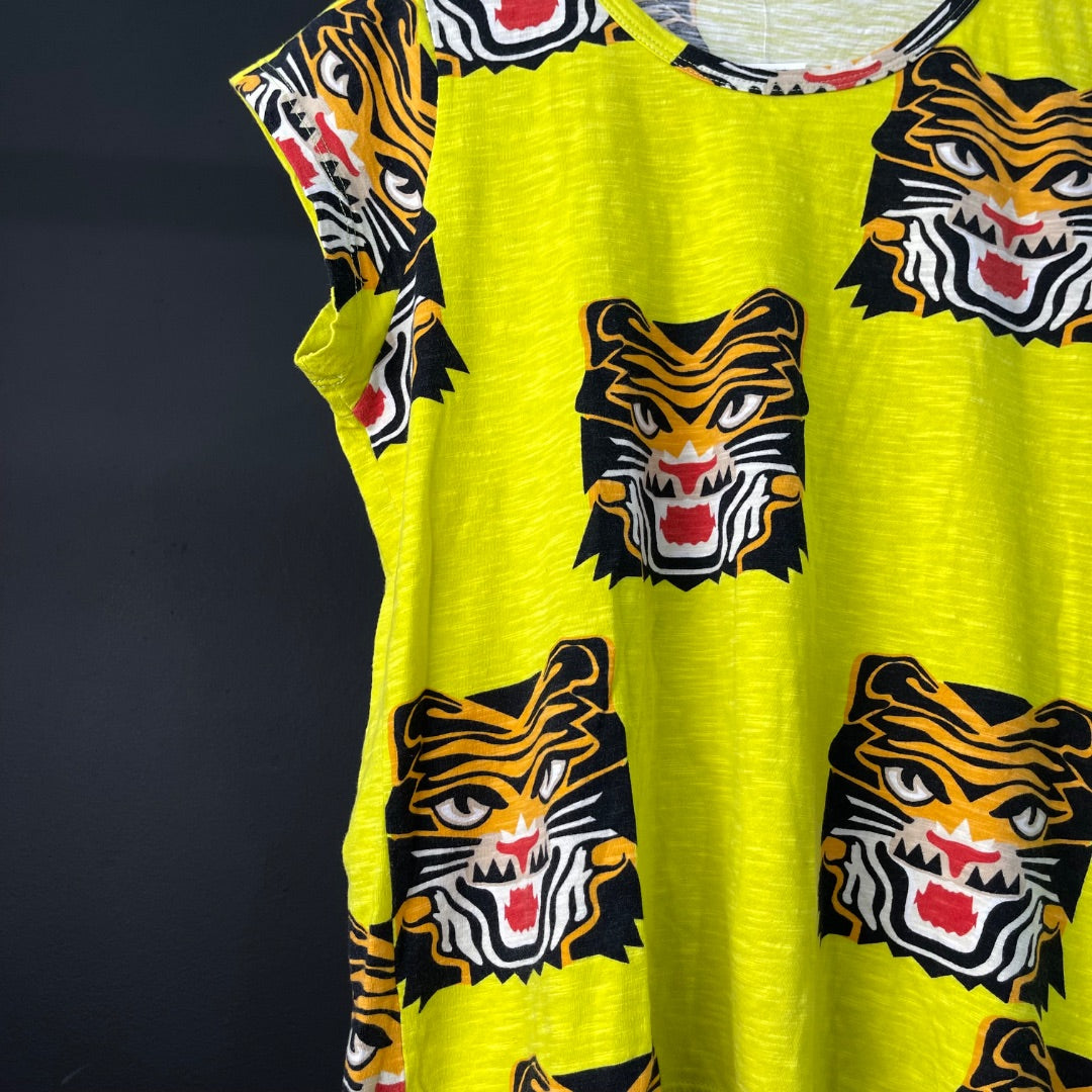 JAZMIN CHEBAR Remera Amarillo Talle 28