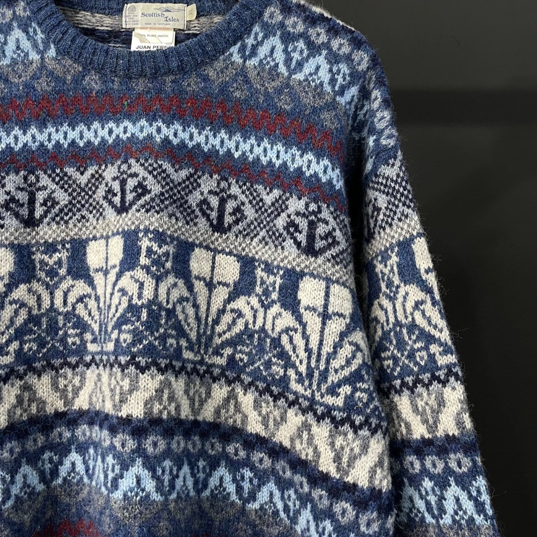 SCOTTISH ISLES Sweater  Talle XL