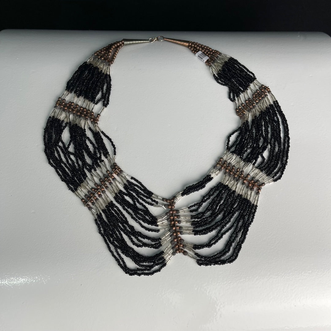 SIN MARCA Collar Negro Talle Unico