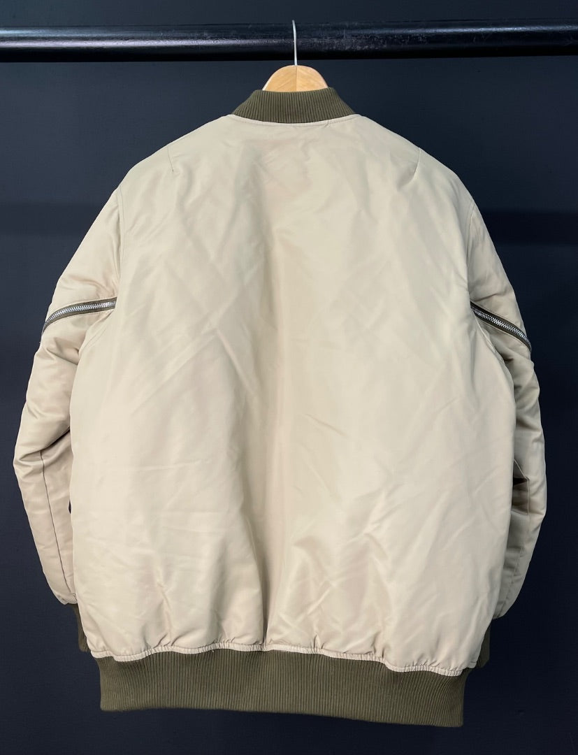 ZARA  Campera  Beige  Talle S