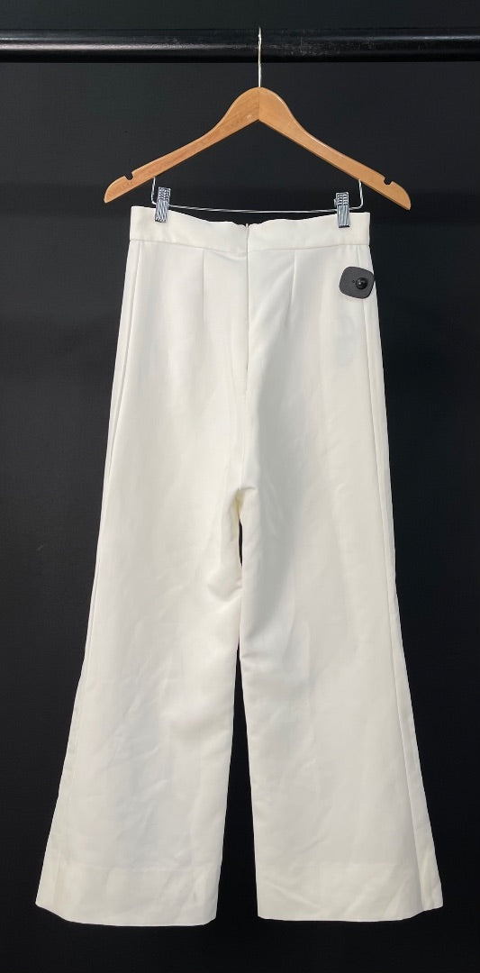 EVANGELINA BOMPAROLA  Pantalon De Vestir  Blanco  Talle 40