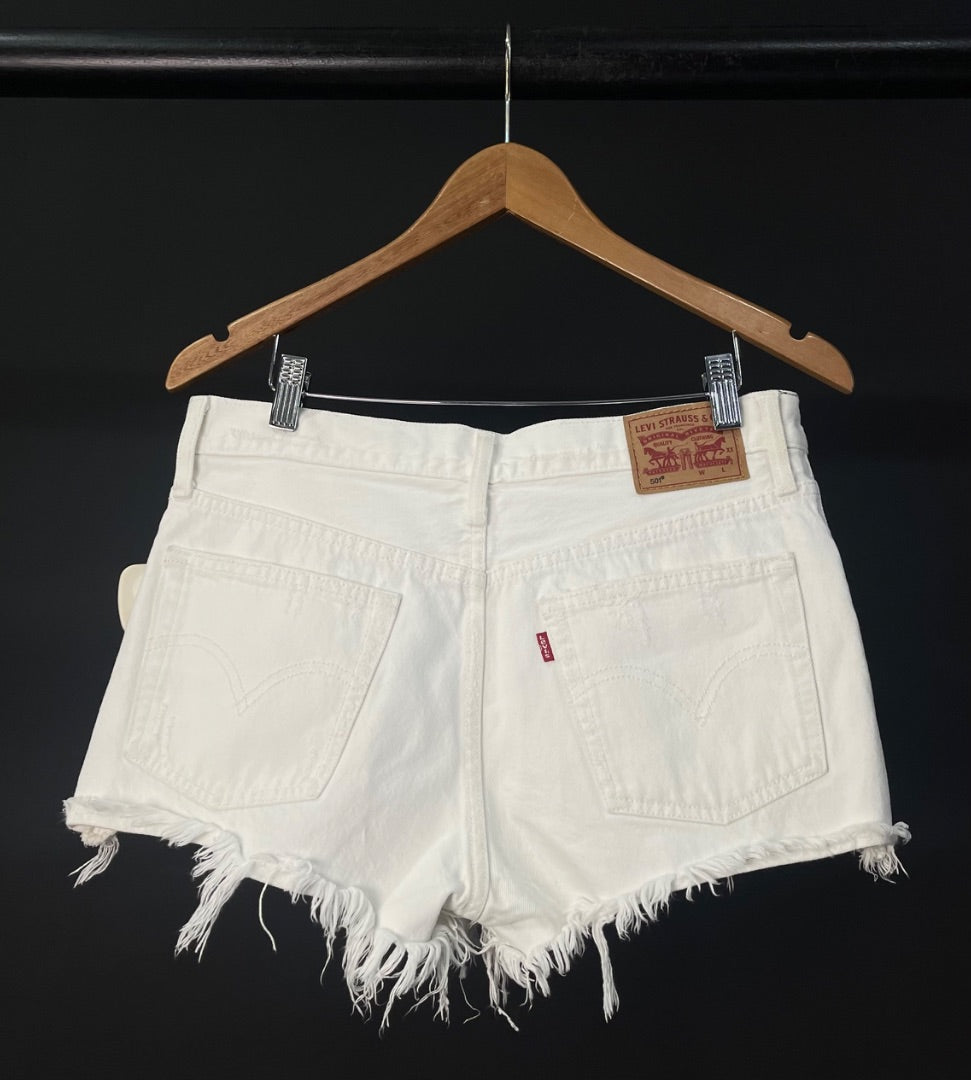 LEVIS Short Blanco Talle 40