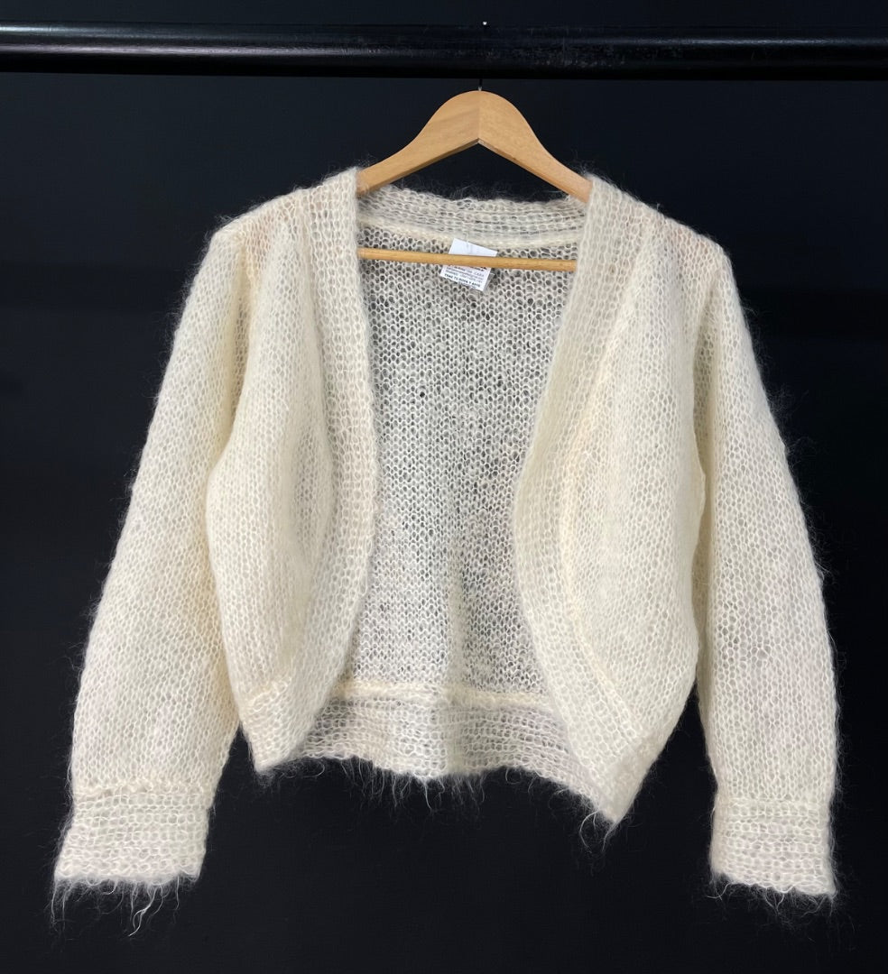 SIN MARCA Sweater Abierto Beige Talle XS