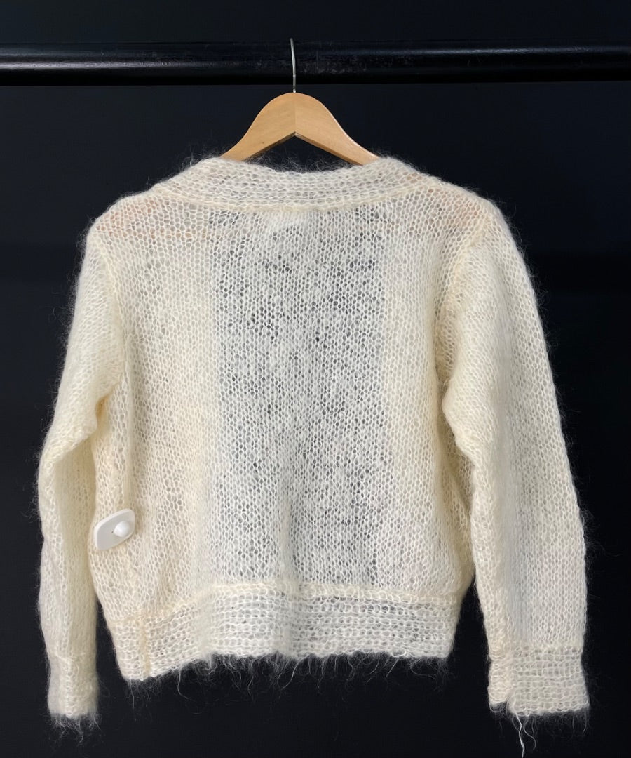 SIN MARCA Sweater Abierto Beige Talle XS