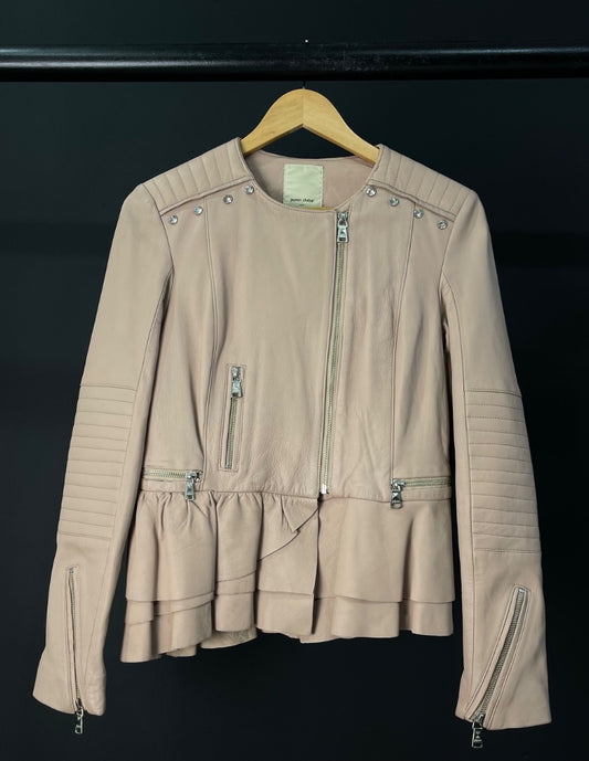 JAZMIN CHEBAR Campera Beige Talle 3