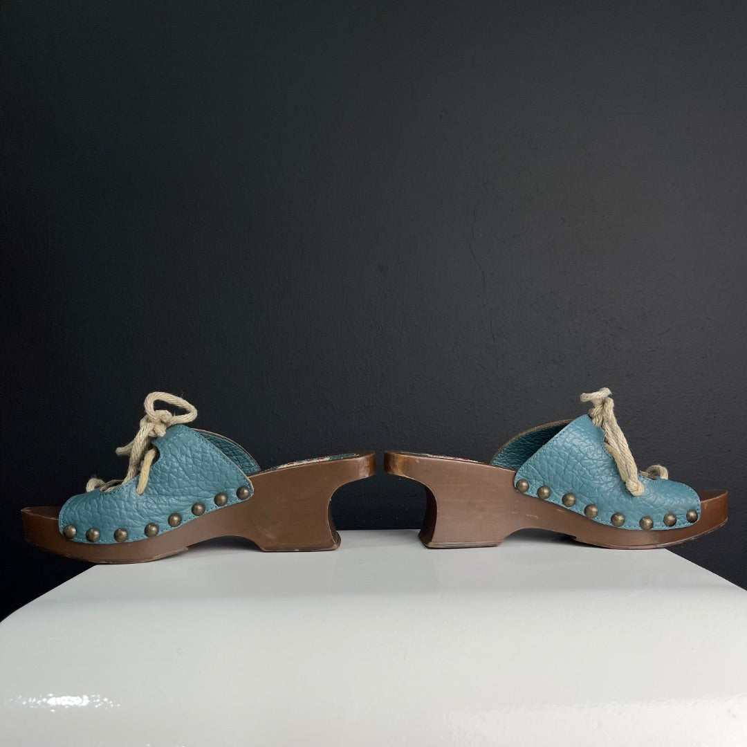 MARNI Zapatos Celeste Talle 40