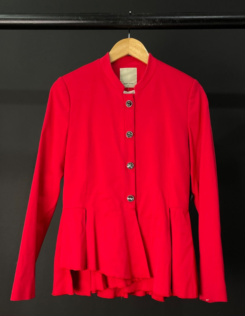 JAZMIN CHEBAR Saco Rojo Talle M