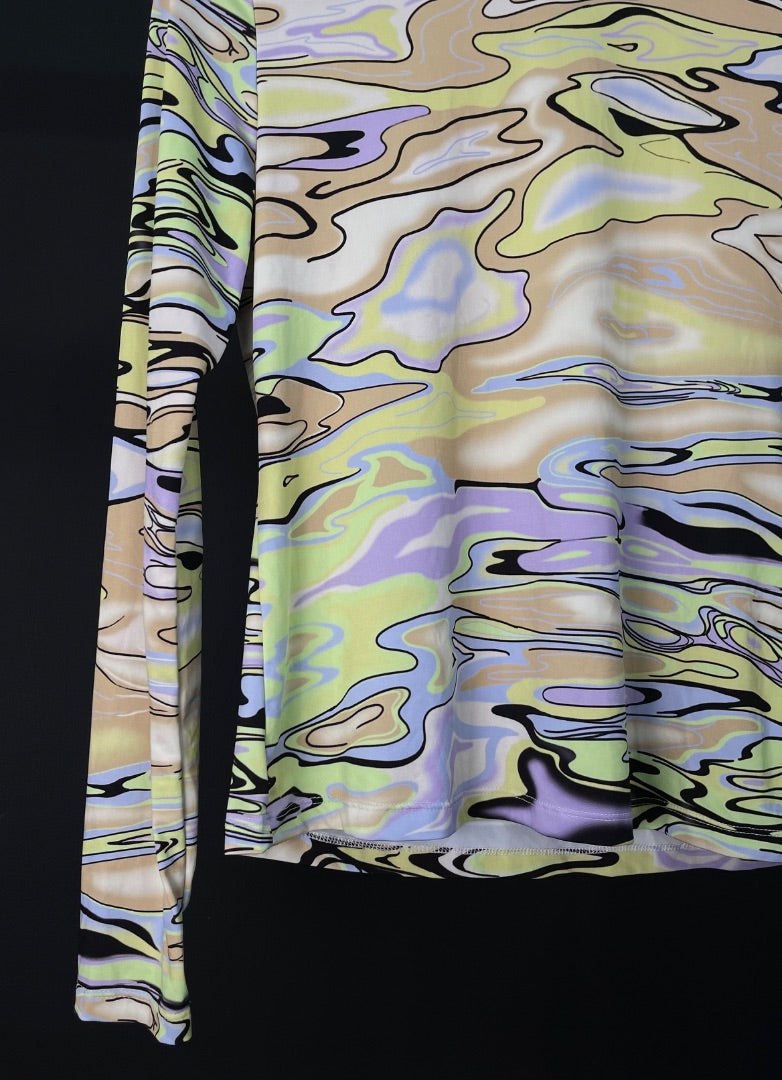 AYRES Remera Manga Larga Varios  Estampado Talle M