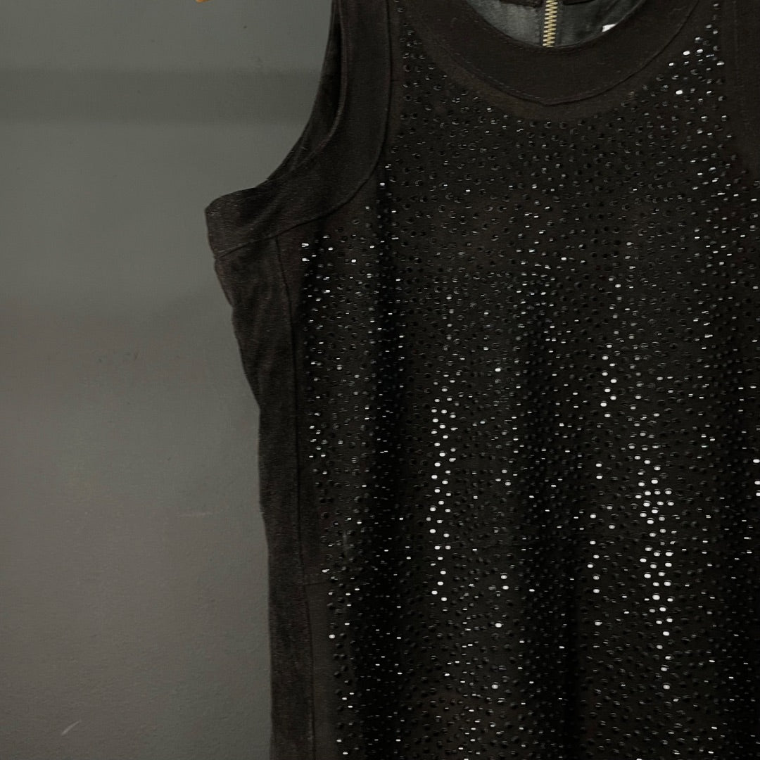JAZMIN CHEBAR Vestido Negro Talle 1