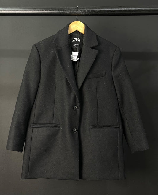 ZARA Saco Negro Talle XS