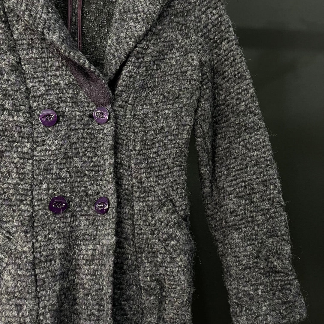 LA FEE MARABOUTEE Tapado Varios Negro y Violeta Talle 36