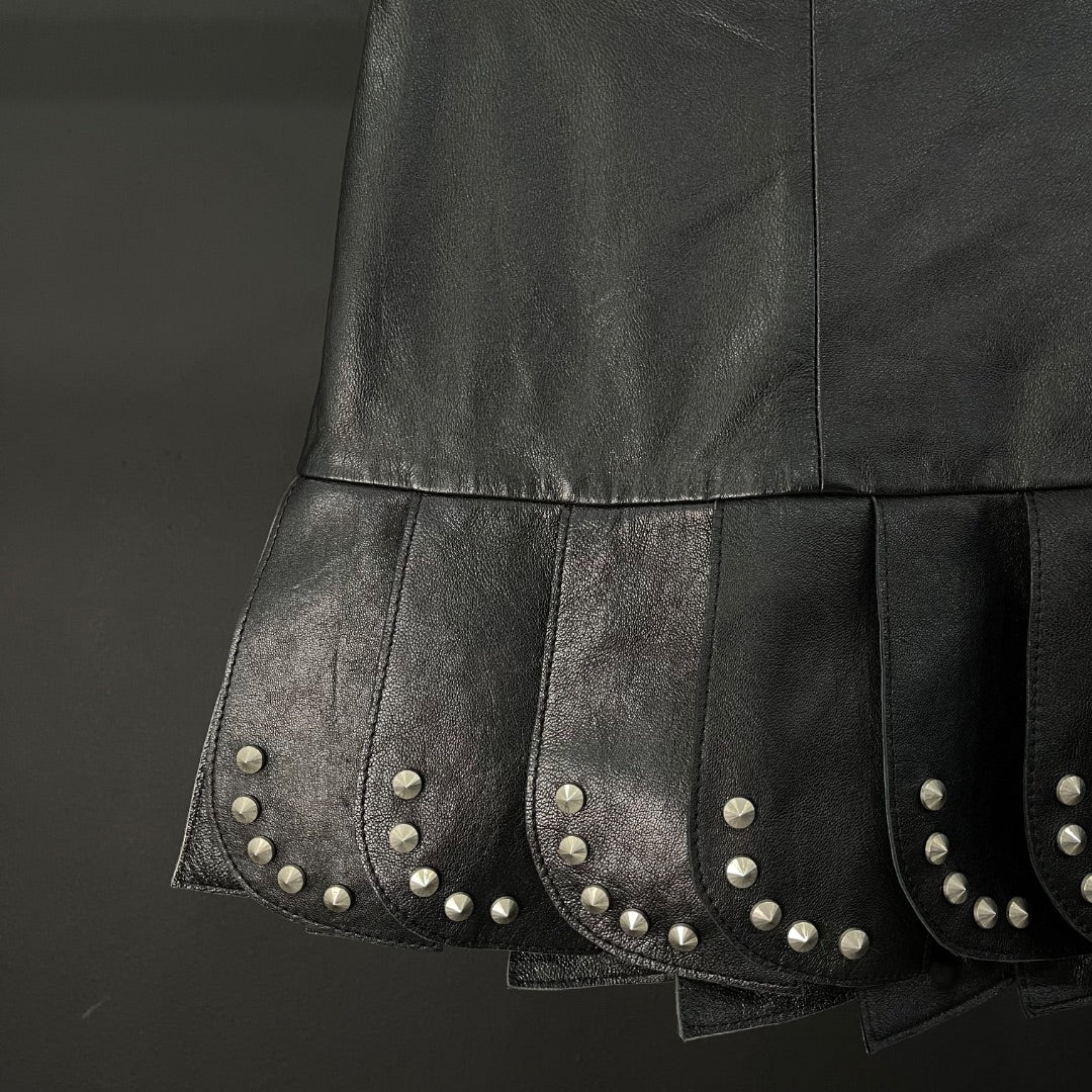 SIN MARCA  Pollera Mini  Negro  Talle S