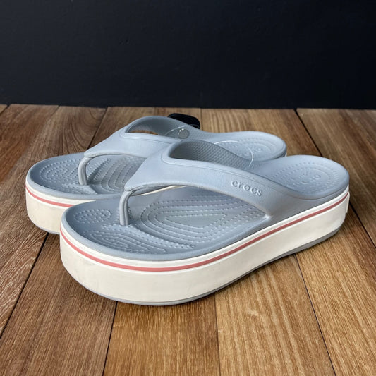 CROCS Ojotas Gris Talle 7