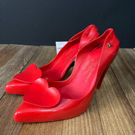 MELISSA Zapatos Rojo Talle 39
