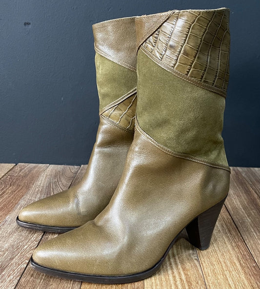 RAPSODIA Botas Verde Talle 39