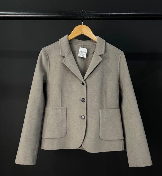 ZARA Saco Gris Talle L