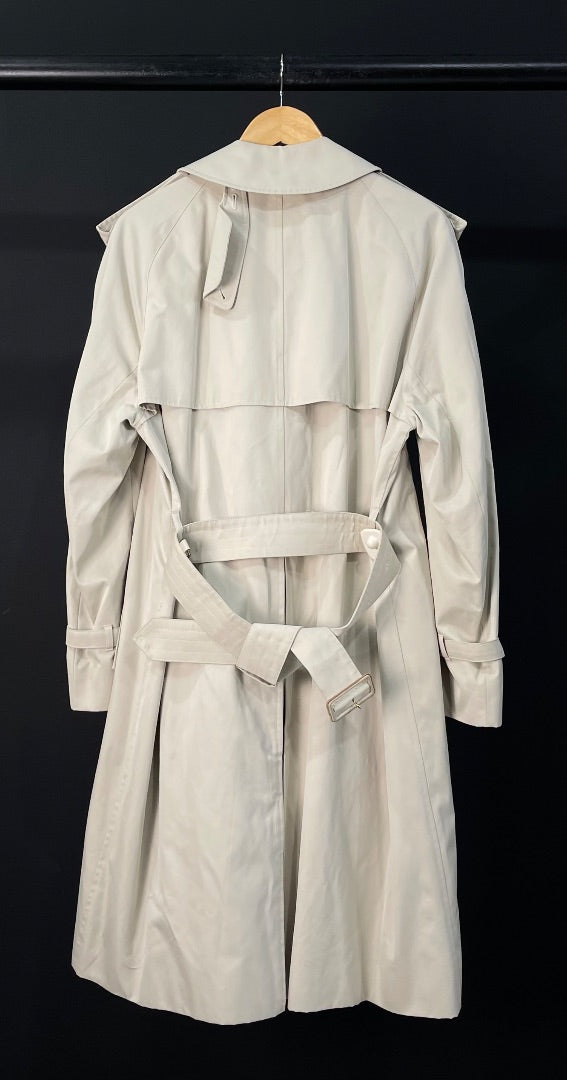 AQUASCUTUM  Impermeable  Beige  Talle XL